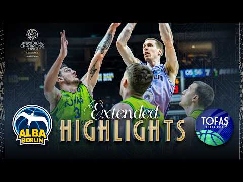 ALBA BERLIN v Tofas Bursa | Round of 16 | Full Game Highlights | #BasketballCL 2025-26