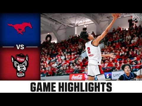 SMU vs. NC State Game Highlights | 2025-26 ACC Women's Basketball