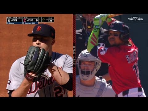 FULL INNING: Tarik Skubal comes out pumping 100 in DOMINANT 1st inning of 2025 Postseason 🔥