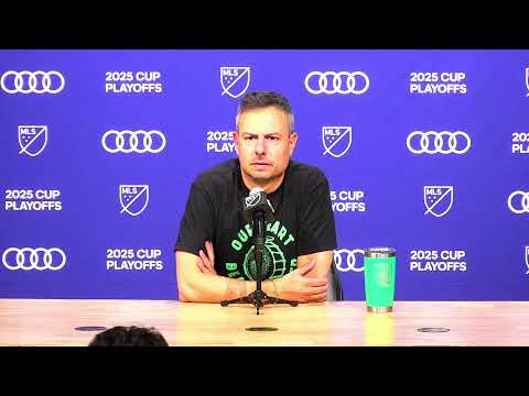 Austin FC Audi 2025 MLS Cup Playoffs Press Conference