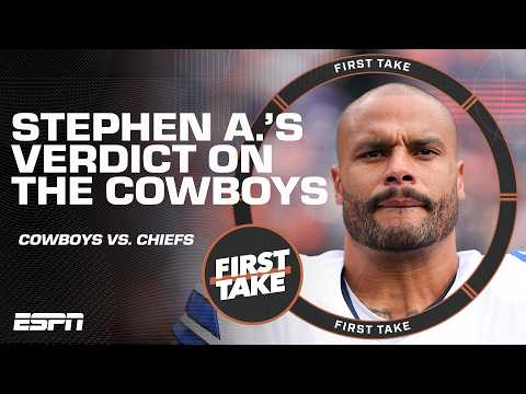 RC apologizes to Stephen A. for counting out the Cowboys 🤣 'I'm EXTREMELY SORRY!' | First Take