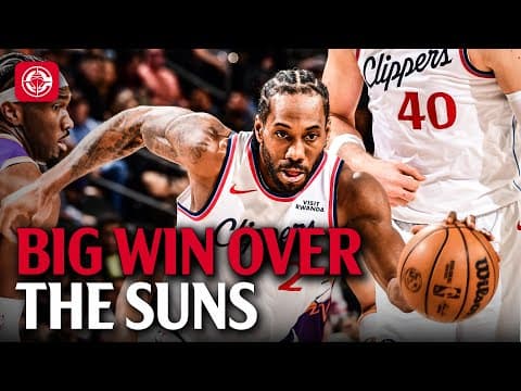 Clippers Dominate in Big Win Over Suns