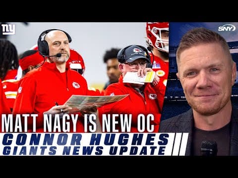 Giants get experience with hire of Matt Nagy as offensive coordinator