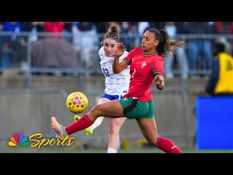 Highlights: USWNT v. Portugal (En Español) | 10/26/25 | NBC Sports