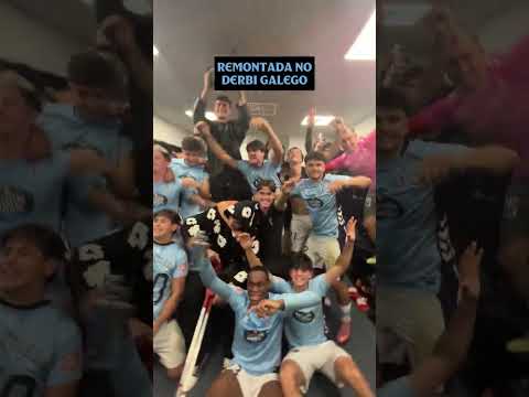 VICTORIA del CELTA FORTUNA ante el Racing de Ferrol 🤩🩵 #shorts