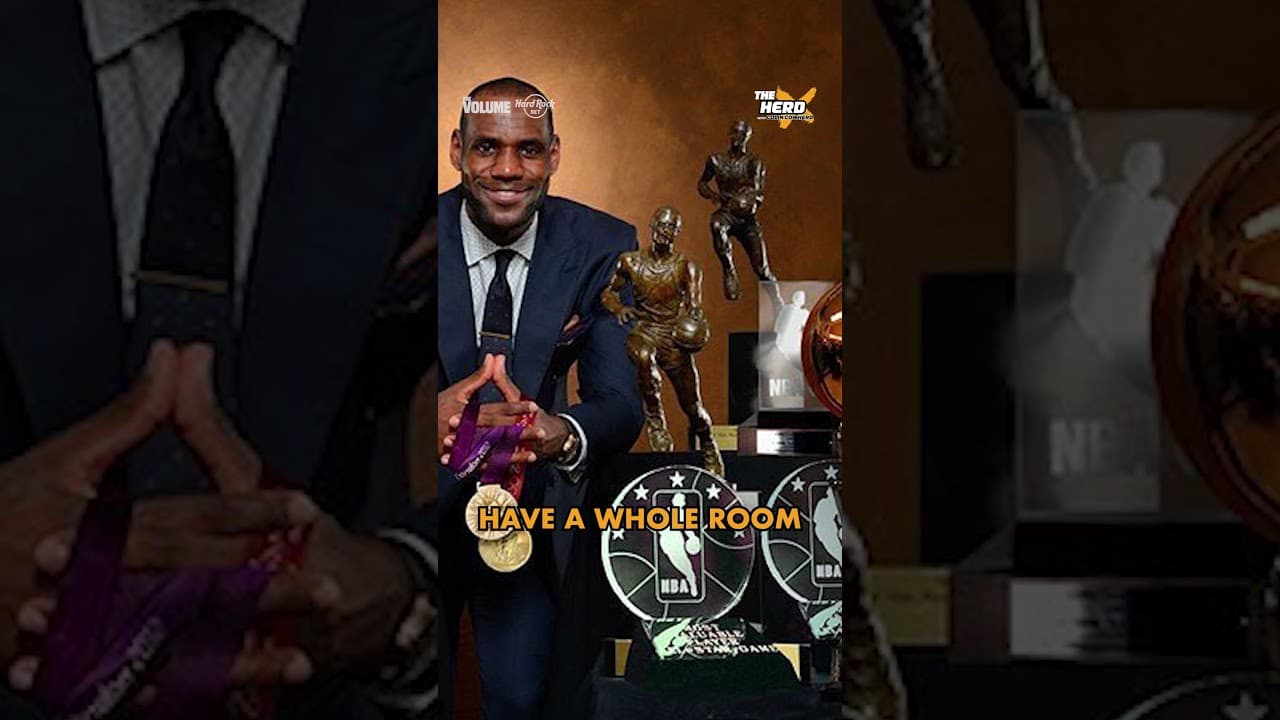 Is #LeBronJames really upset over a game ball? | THE HERD #nba #losangeleslakers
