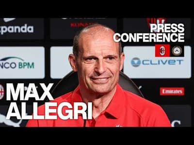 Allegri su #MilanUdinese, Pulisic e Leão e la corsa Champions | Conferenza Stampa