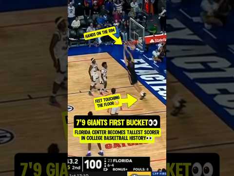 7 foot 9 Olivier Rioux MAKES HISTORY👀