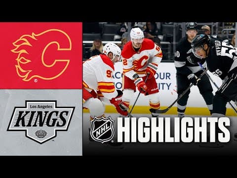 Flames vs. Kings | NHL Highlights | December 13, 2025