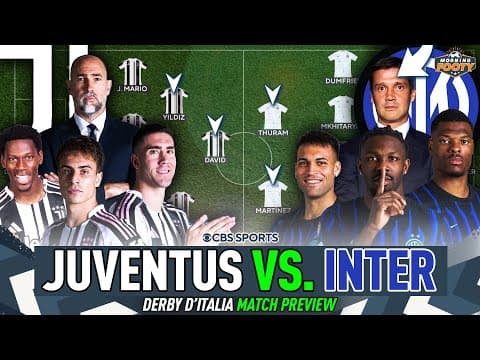 Juventus vs. Inter MATCH PREVIEW 🔥 | Derby d'Italia PREDICTIONS 🔍 | David x Yıldız 🤯 | Morning Footy