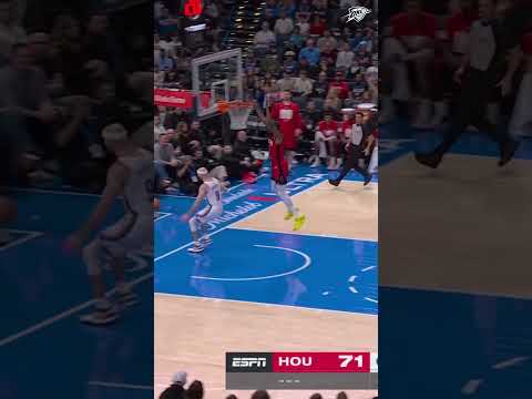 All out hustle from AC 🫡 #okcthunder