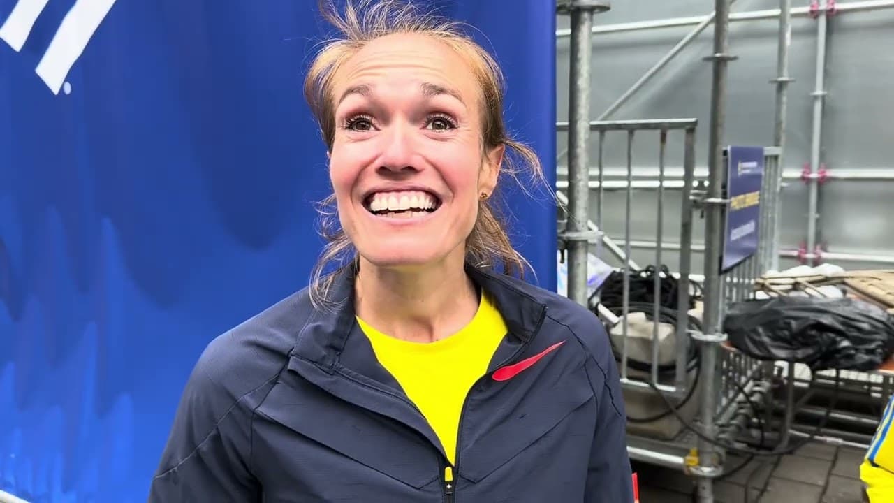 Rachel Smith excited to be back racing on the roads after taking 2nd at Boston 5K