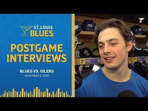 Nov. 3: Postgame Interviews