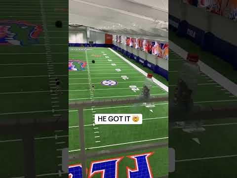 That time former Gator Evan McPherson showed off his accuracy 😳