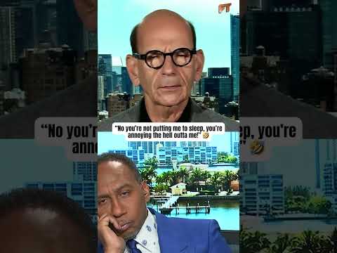 Stephen A. was OVER IT 🤣