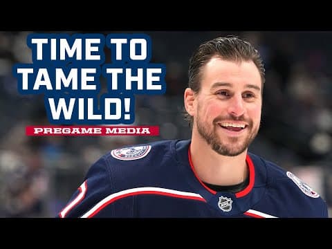 TIME TO TAME THE WILD 😤 Brendan Smith and Head Coach Dean Evason | Pregame Media