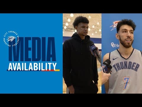 Shootaround Media with Chet + One on One with Ousmane | December 10, 2025 | OKC Thunder