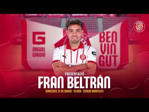 Roda de Premsa de presentació de FRAN BELTRÁN