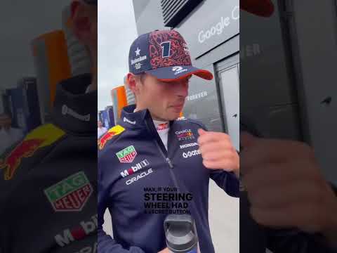 When Max Verstappen gave the most Max response to this question 😂 (via @akidsguidetof1/IG)