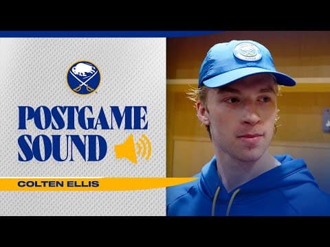 Colten Ellis Steps Up In Relief Of Ukko-Pekka Luukkonen In Buffalo Sabres 7-4 Win Over Toronto
