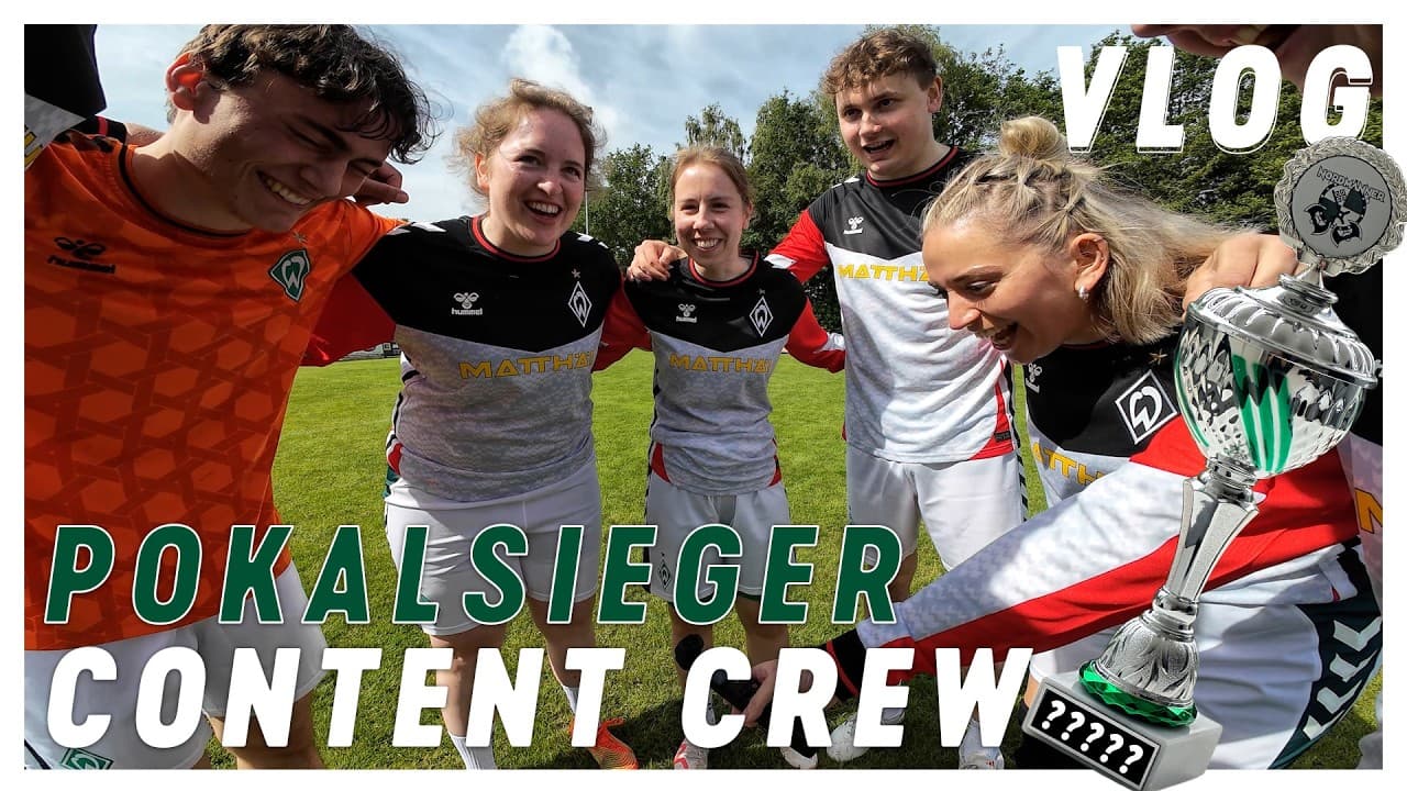 VLOG: Content Crew holt Pokal | Fanclubmeisterschaft | SV Werder Bremen