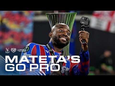 360 VIEW 👀 Mateta’s Post-match Celebrations 🏆🎉