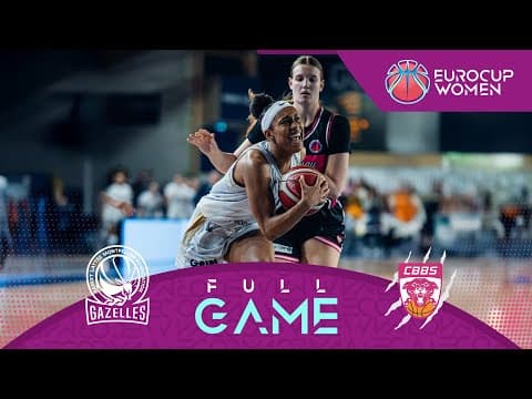 LIVE - BLMA v Charnay Basket | EuroCup Women 2025-26 | Play-Off Round 1