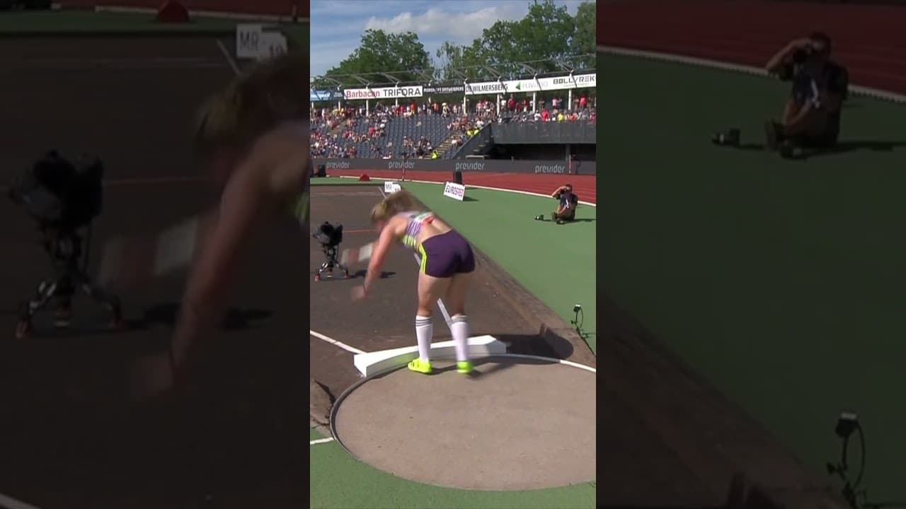 HOME WIN 🇳🇱 World champion Schilder takes the women's shot put with 20.03m in Hengelo