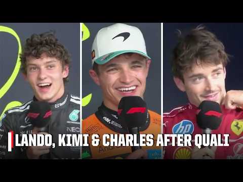 Lando Norris jokes about having Kimi Antonelli behind him yet again in the Brazilian GP 🤣 | ESPN F1
