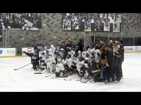 Top Prospects and the NHL Player Inclusion Coalition reach out to the next generation