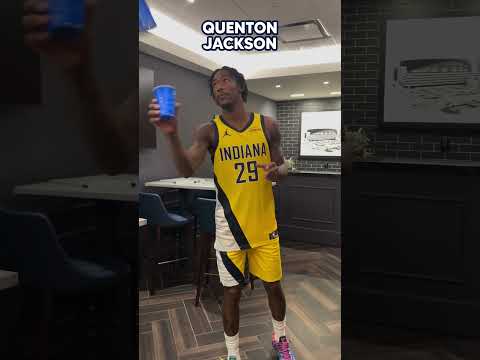 Quenton Jackson Tries to Catch the Cup 👀