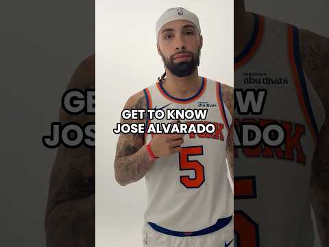 this man belongs in the garden 🏡 #nba #nyknicks #josealvarado