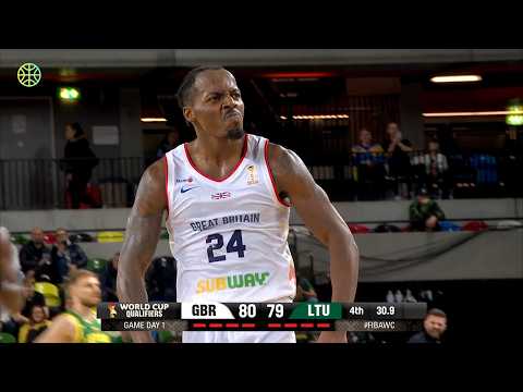 INSANE ENDING | Great Britain vs. Lithuania | FIBA Basketball