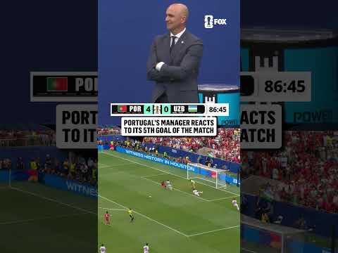 Roberto Martínez had plenty of goals to celebrate today