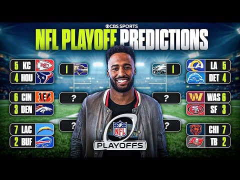 Super Bowl Champion predicts AFC & NFC Playoff Teams | Breaks Down Early NFL Playoff Picture