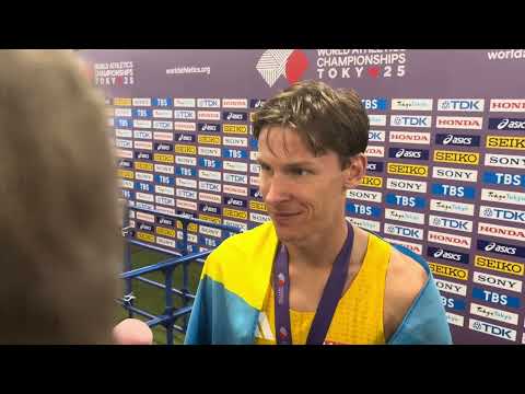 Andreas Almgren Reacts To 10,000m Bronze At 2025 Tokyo World Championships (In Swedish)