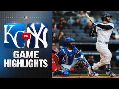 Royals vs. Yankees Game Highlights (4/19/26) | MLB Highlights