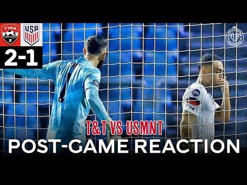 Trinidad & Tobago vs USMNT Nations League Reaction – Unbelievable Goals & Shocking Moments!