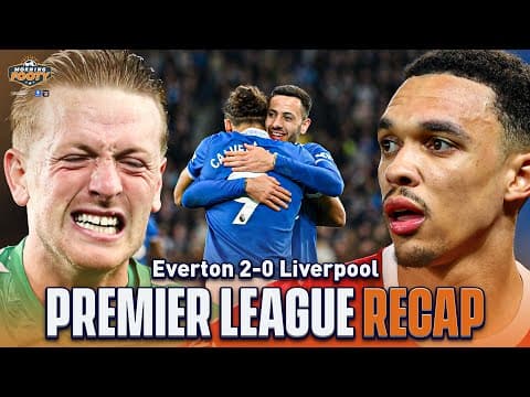 EPL Review: Everton stun Liverpool 2-0 in Merseyside Derby! | Morning Footy | CBS Sports Golazo