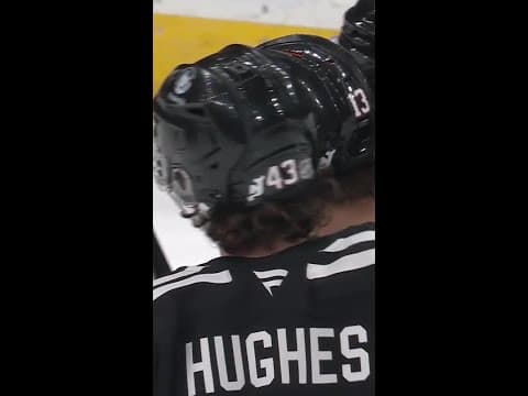 Nico Hischier with a Short Goal vs. Seattle Kraken