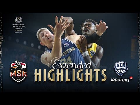 Mersin Sports Club v Karditsa Iaponiki | Full Game Highlights | #BasketballCL 2025-26