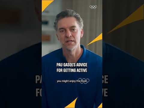 What's the point if you don't enjoy it? On this #OlympicDay follow Pau Gasol's lead and #LetsMove! 🙌