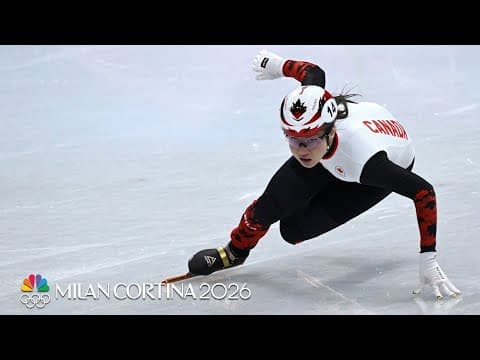 Xandra Velzeboer, Courtney Sarault crush 500m heats in Milan | Winter Olympics 2026 | NBC Sports