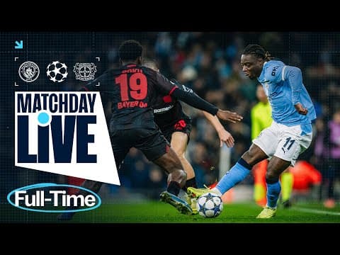 REACTION AT FULL-TIME!| Man City 0-2 Bayer Leverkusen | MatchDay Live