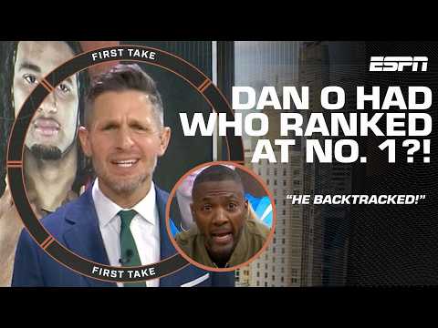 Dan Orlovsky’s A-List sparks massive outrage on the set 🤣 ‘He just backtracked!’ | First Take