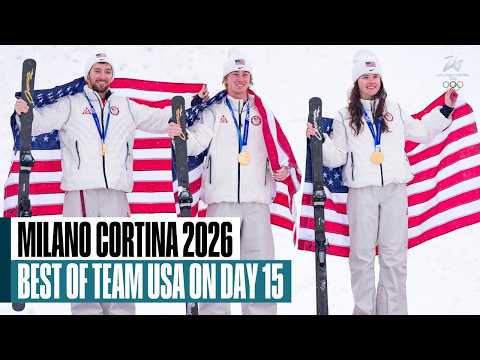 Best of Team USA from Day 15 of the Milan Cortina Olympics