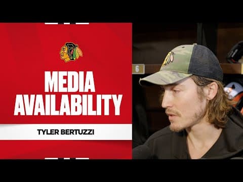 "We're going to work our hardest." | Tyler Bertuzzi Practice 11.11.25