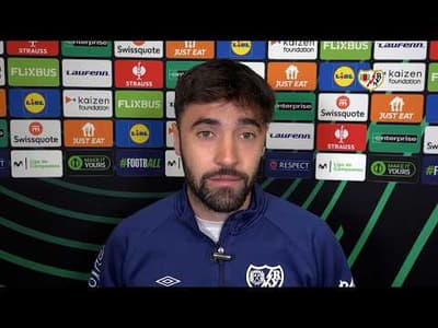 Unai López tras el Rayo Vallecano 3 - AEK de Atenas 0