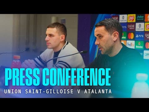 USG-Atalanta | La conferenza stampa di Palladino e Krstović | UCL MD8 League Phase