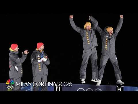 Germans SWEEP two-man bobsled podium in second straight Games | Winter Olympics 2026 | NBC Sports